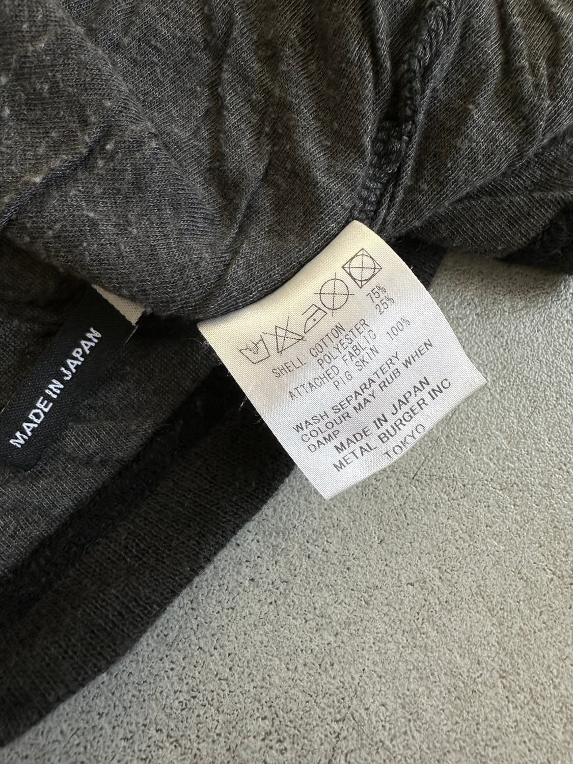 다이어트 부처 슬림 스킨 레더패치 딥브이넥 롱슬리브 상품이미지9