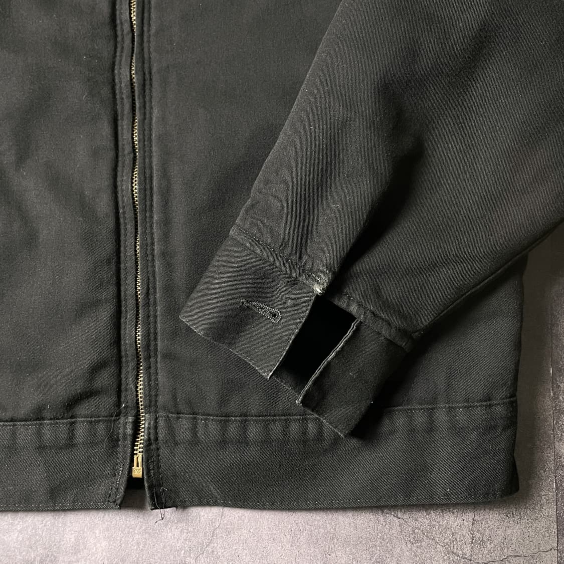 DICKIES 디키즈 빈티지 블랙 퀄팅 코튼 자켓 상품이미지4