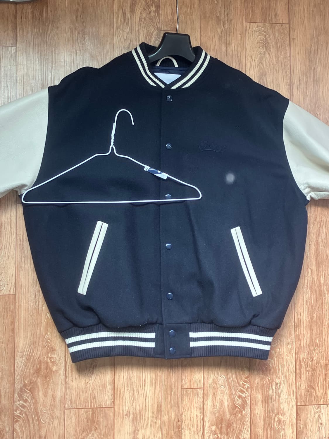 에스피오나지 - 스탠다드 바시티 자켓 (네이비) 상품이미지4