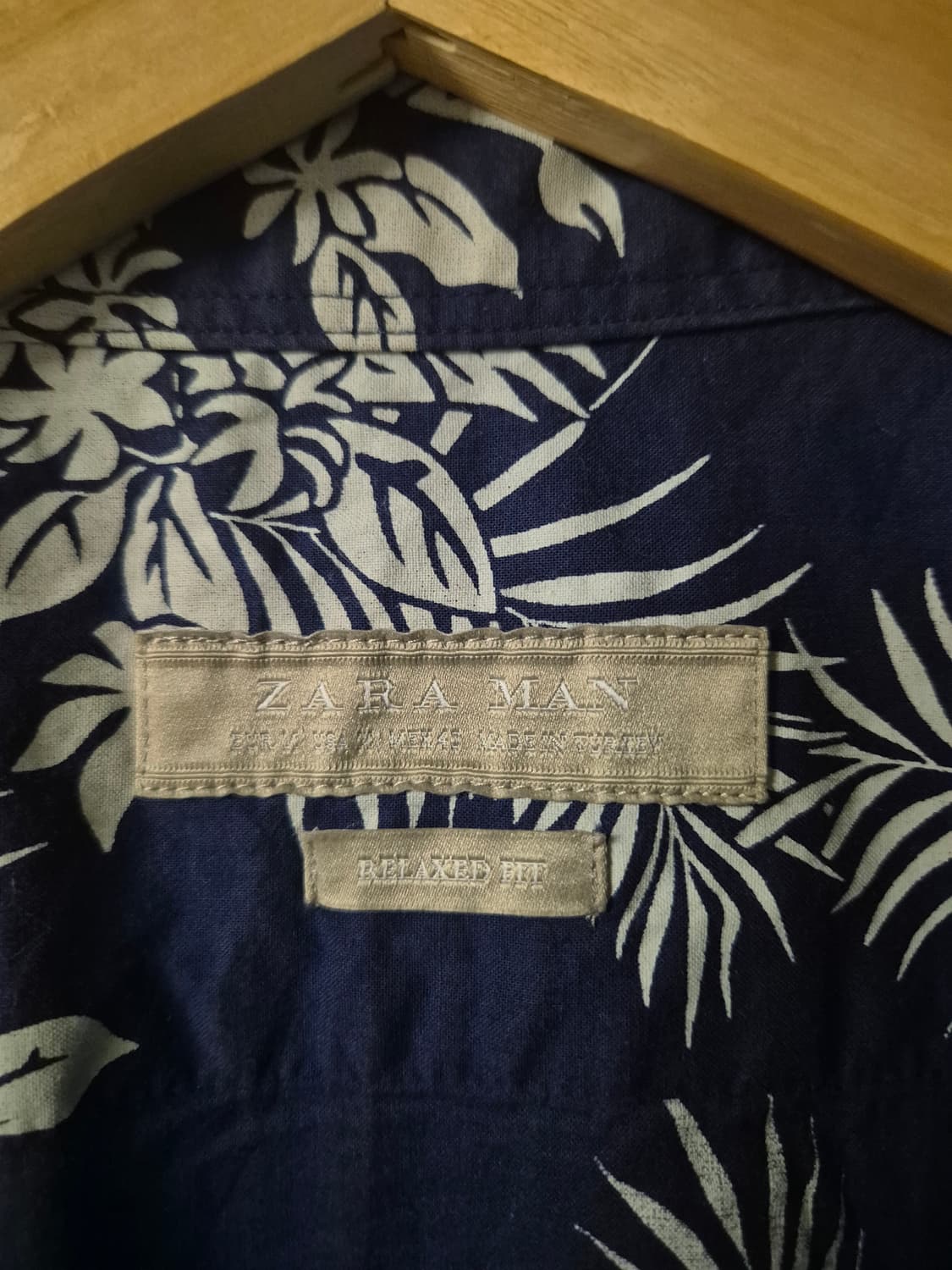 자라(ZARA) 플라워 패턴 하와이안 셔츠 상품이미지4