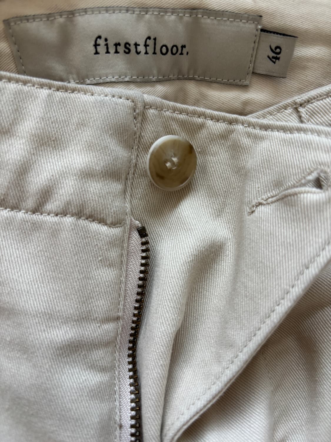 퍼스트플로어 치노 롱 ver 아이보리 46사이즈 상품이미지2