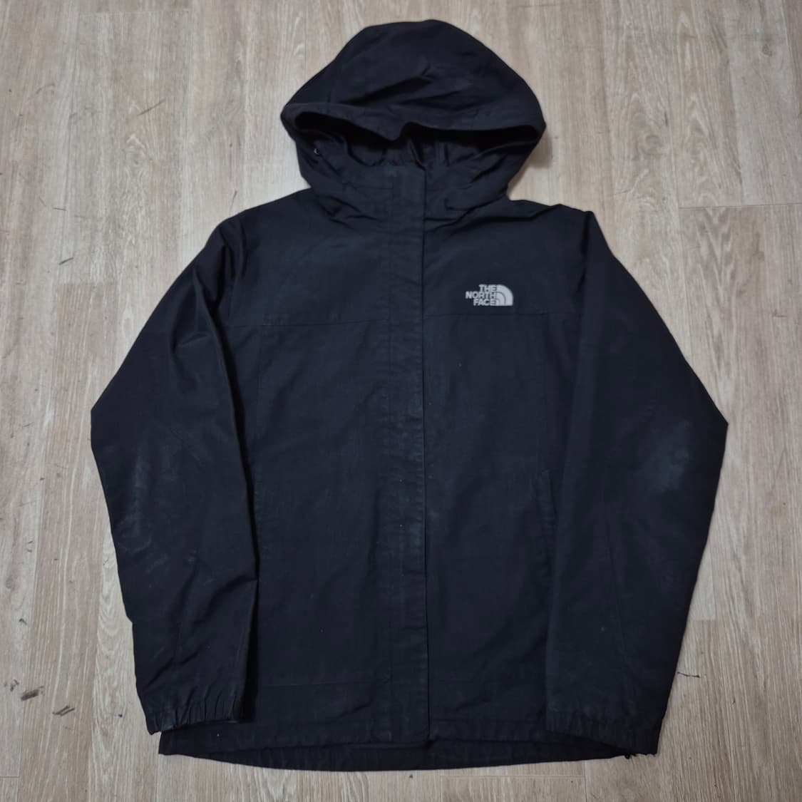 노스페이스 여성 하이벤트 자수 로고 바람막이 후드자켓 L(90) 상품이미지1