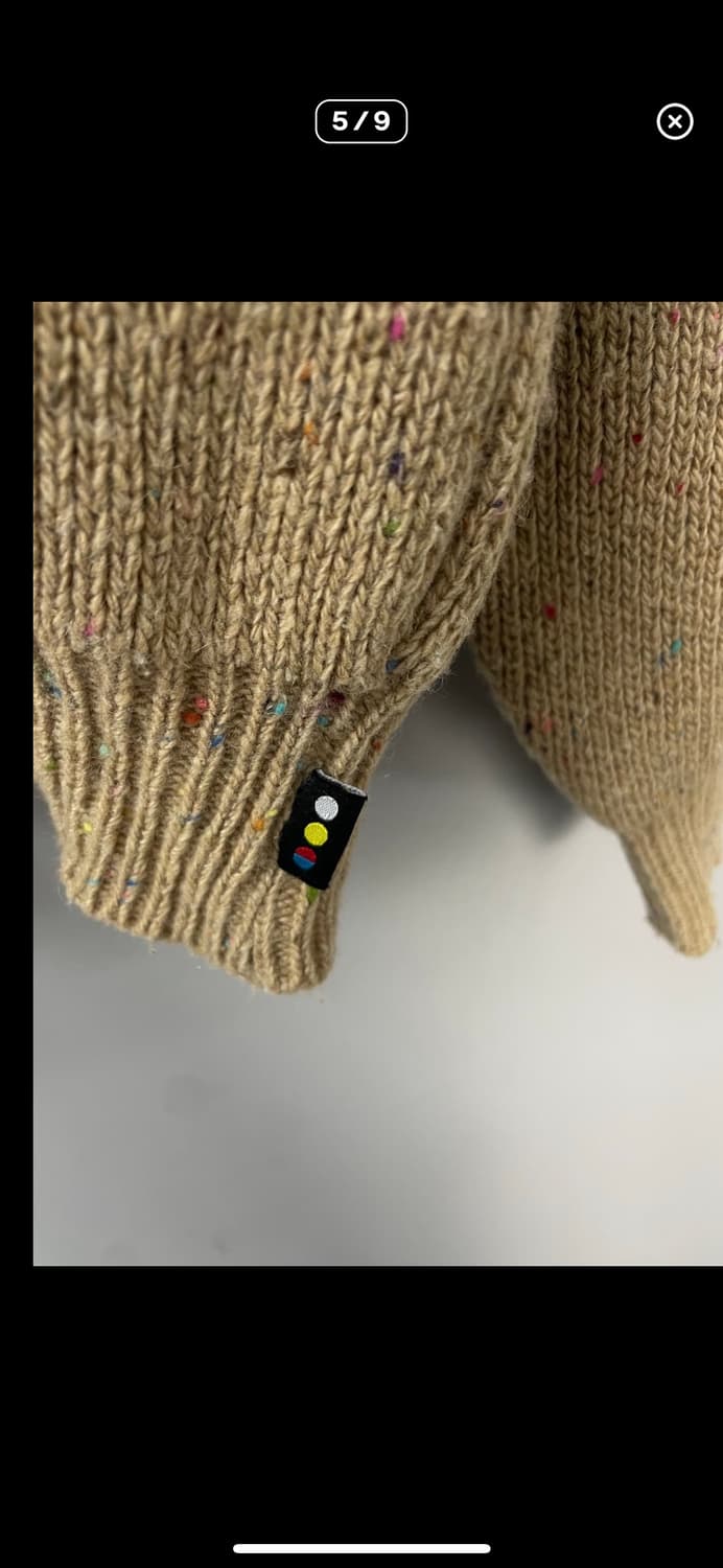 아이앱 스튜디오 X 새들러하우스 니트치즈 스웨터 A2919 상품이미지4