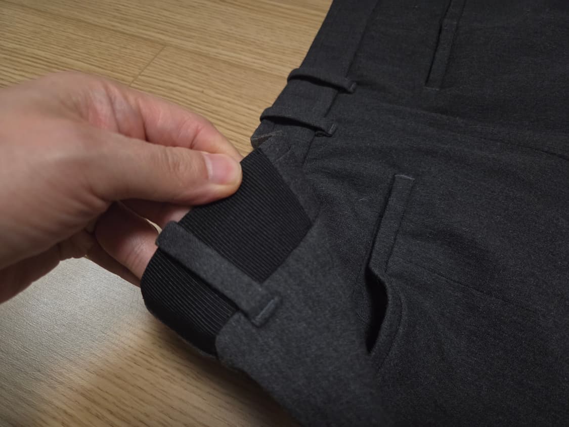 타임 옴므 사이드 밴딩 슬랙스 팬츠 상품이미지5