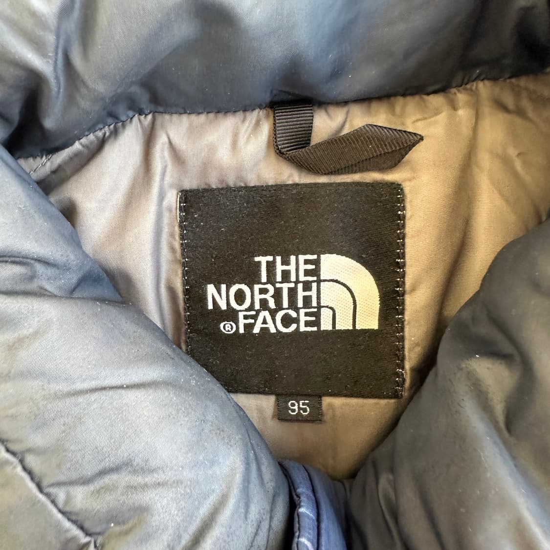 노스페이스 네이비 700눕시 구스다운 패딩 상품이미지6