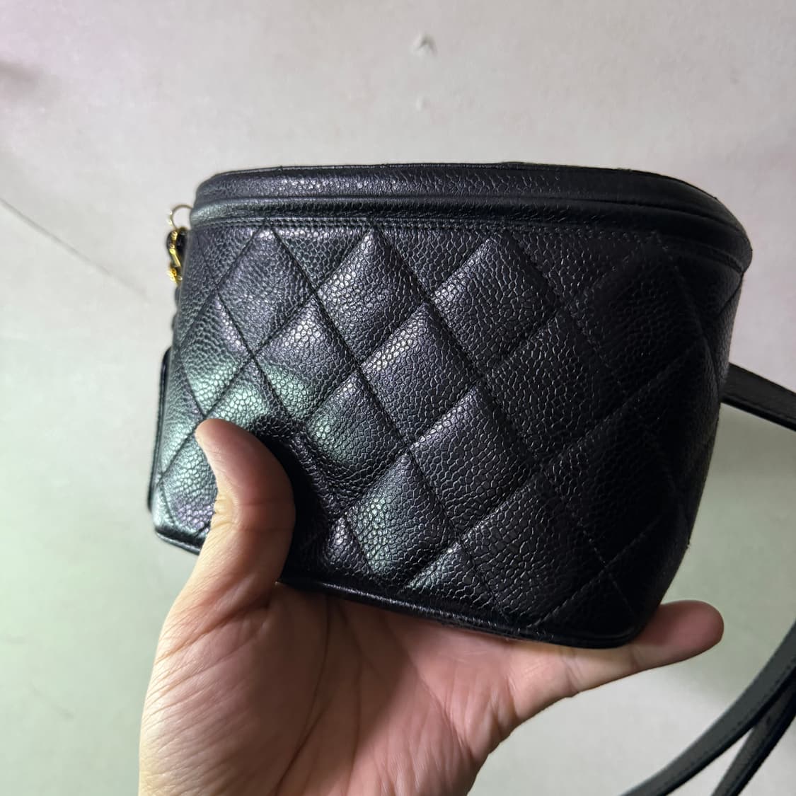 샤넬 캐비어 패니팩 벨트 가죽 가방 상품이미지1