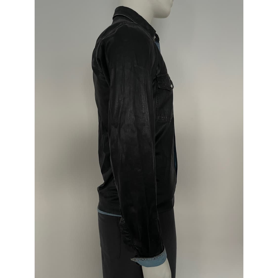 paint denim shirts 상품이미지3