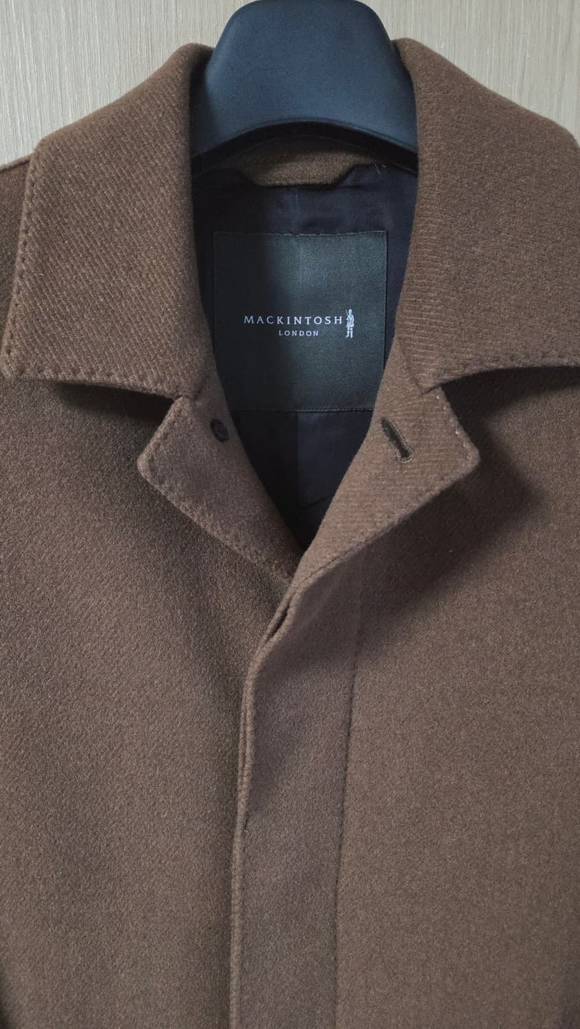 (착샷) 매킨토시 싱글 코트 재팬 캐시미어 블랜드 상품이미지3