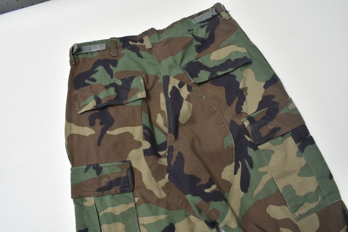 오리지널 카모 BDU 전투복 바지 S 상품이미지7