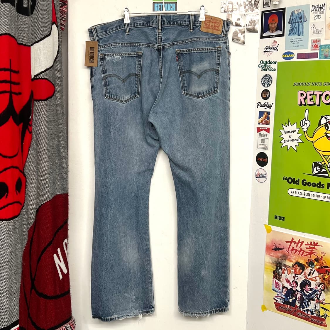 00‘s 리바이스 517 연청 빅사이즈 상품이미지6