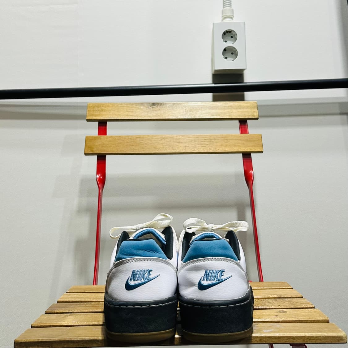 270) 나이키 운동화 남성 남자 신발 풀 포스 로우 화이트 블랙 상품이미지4