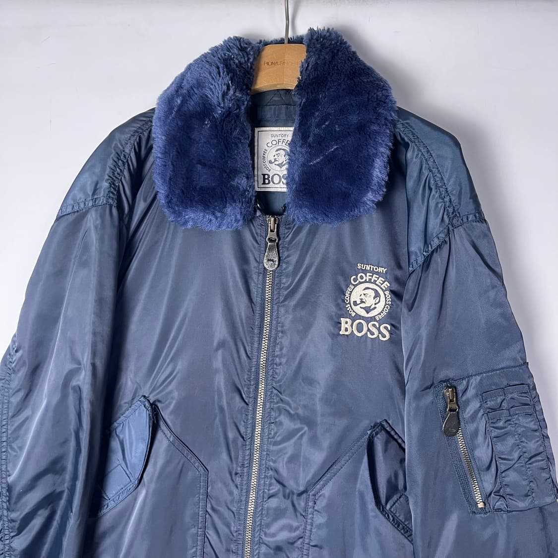 [JPN] 산토리 보스커피 퍼카라 MA-1자켓 상품이미지3