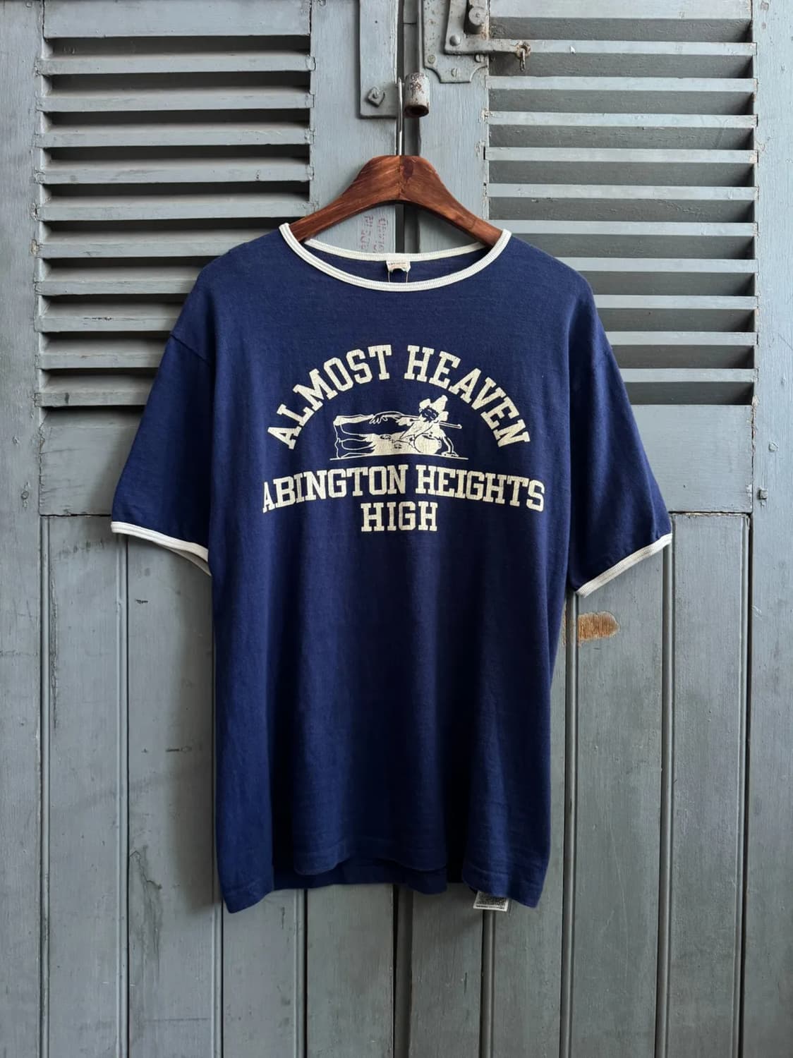 [XL]웨어하우스 Almost Heaven 프린팅 링거 티셔츠 상품이미지1