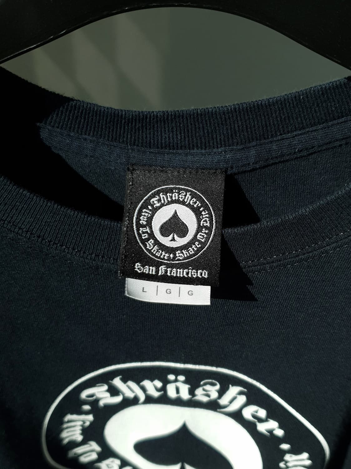 90, 00s TRASHER print tee 상품이미지4