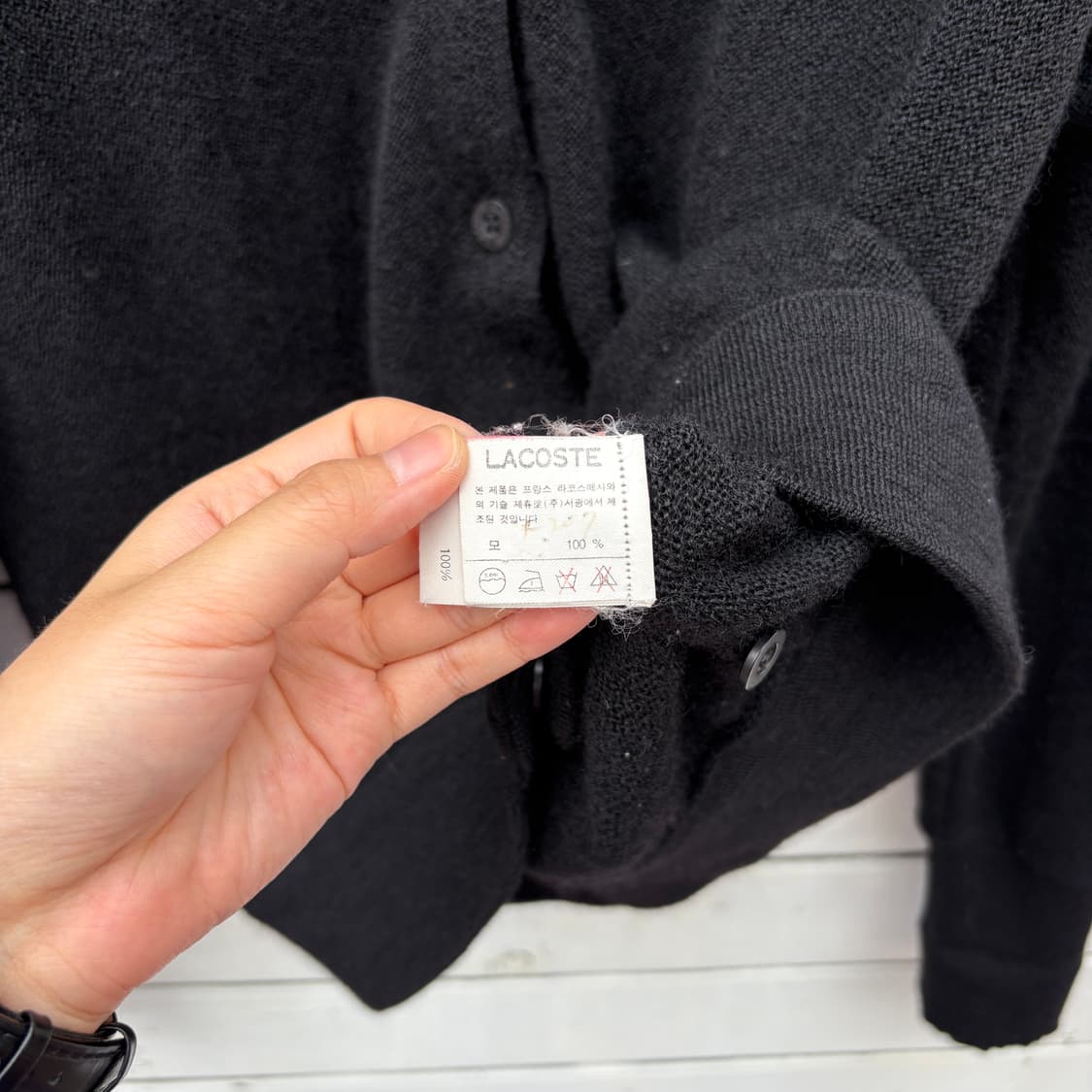 Lacoste 라코스테 가디건 상품이미지5