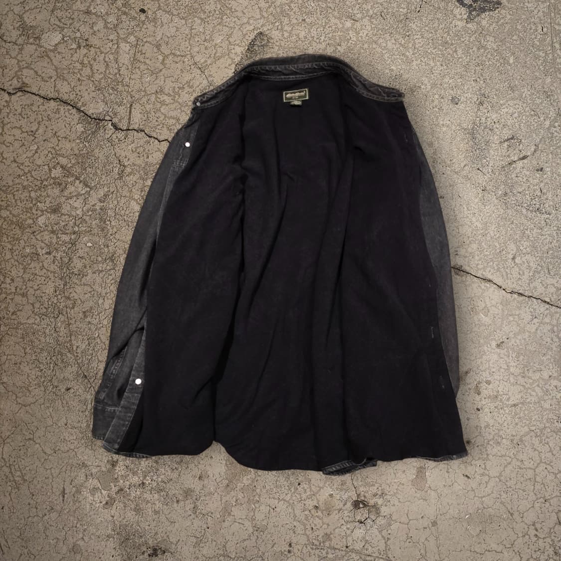 90s Eddie Bauer 데님 셔츠 자켓 상품이미지3
