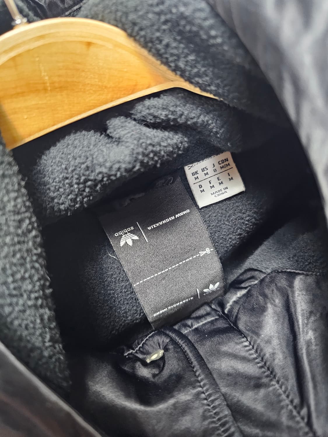 아디다스알렉산더왕헤비플리스자켓 상품이미지5