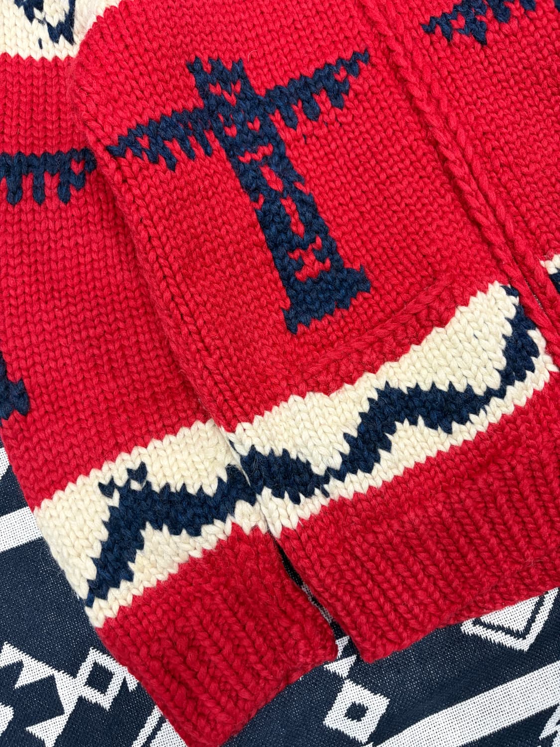 Kanata 카나타 토템 코위찬 L Cowichan 캐네디언스웨터 상품이미지7