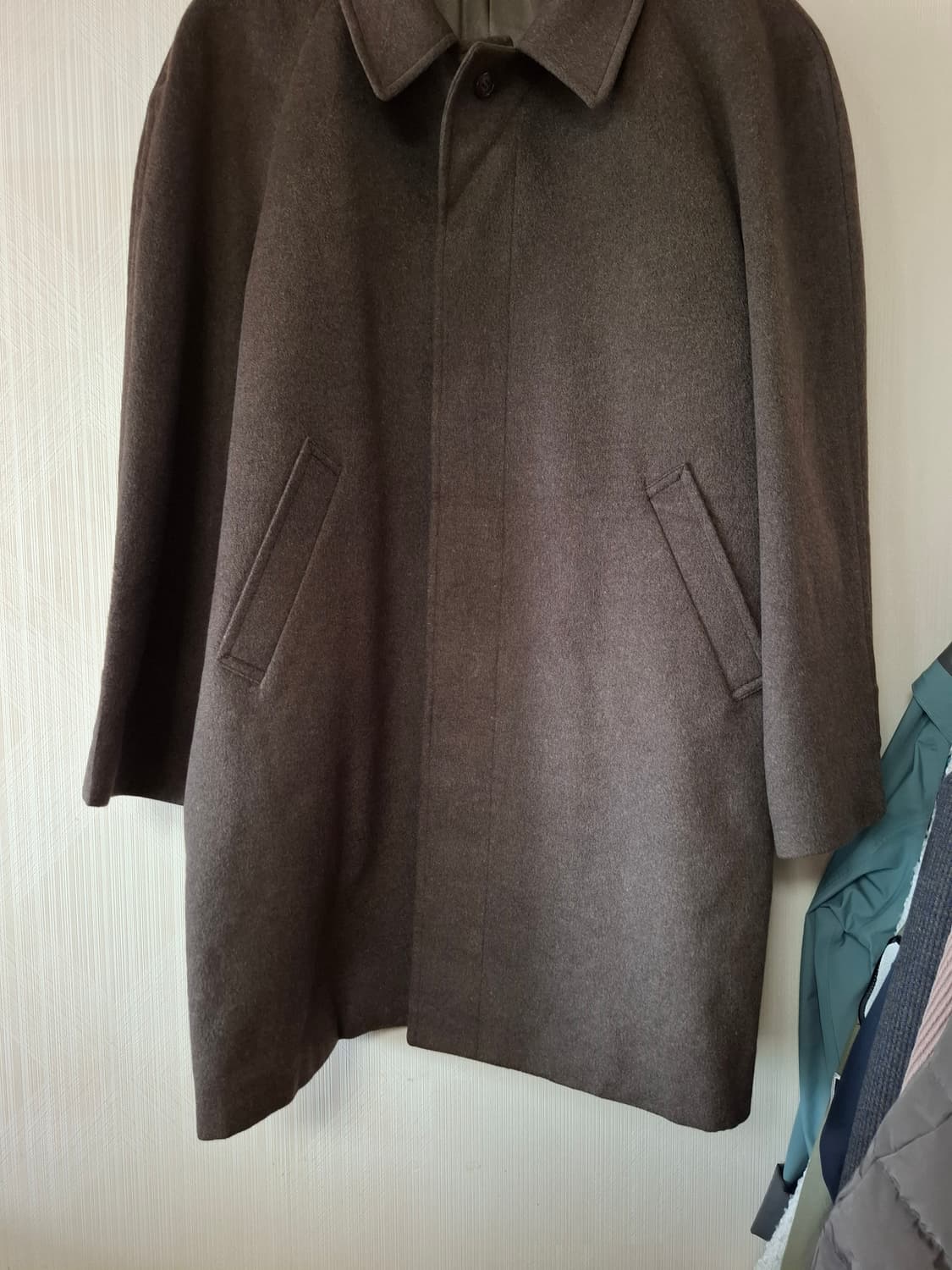 일본빈티지 캐시미어100 코트 (여성77가능) 상품이미지10
