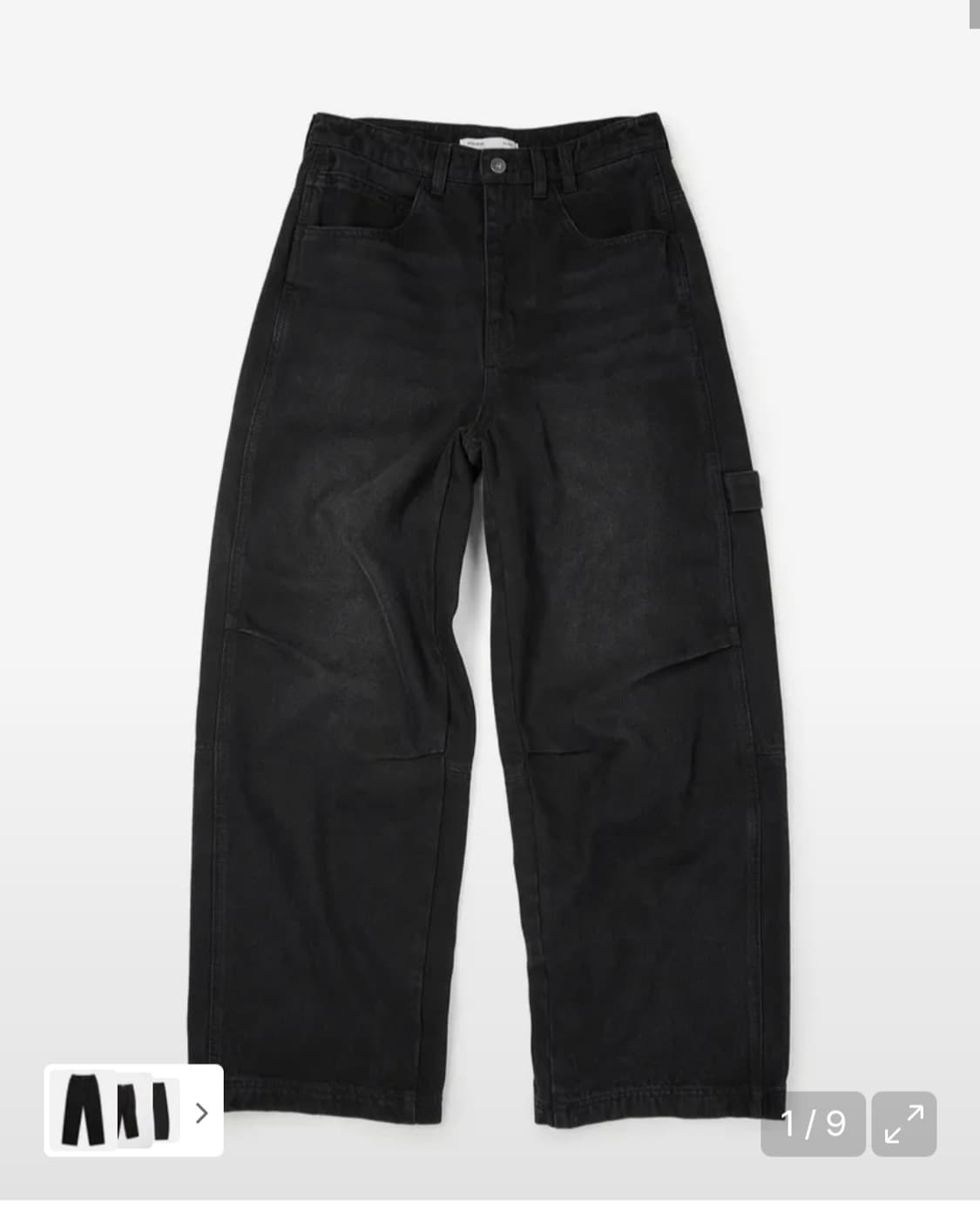 새상품급) etce 카펜더 데님 팬츠 상품이미지1