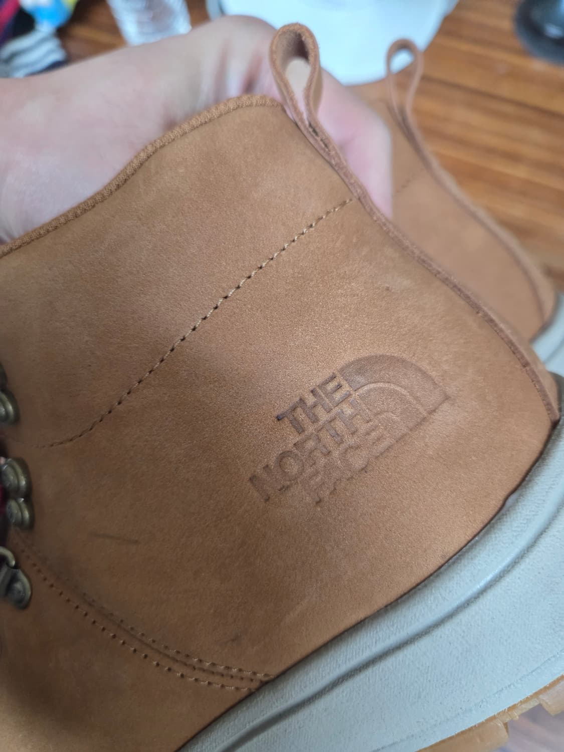 노스페이스 레더 등산 부츠 된장 250 상품이미지8