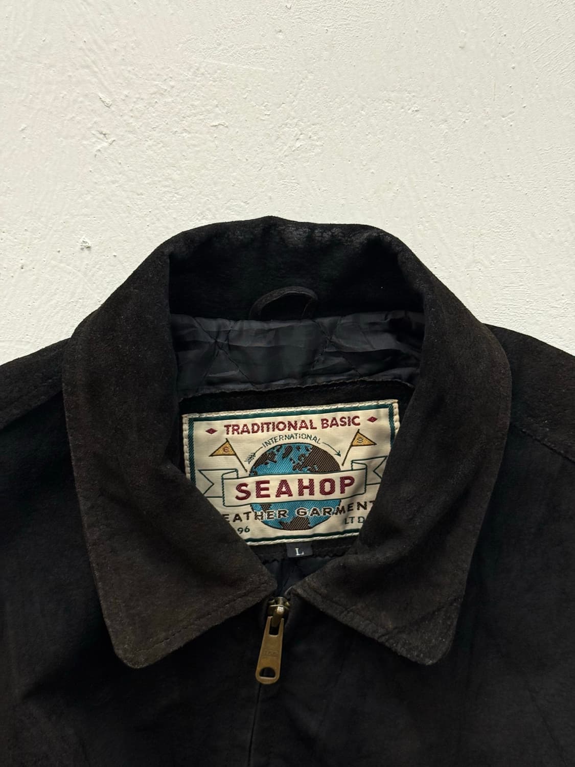 L) SEAHOP Traditional Basic Leather Jack 상품이미지9