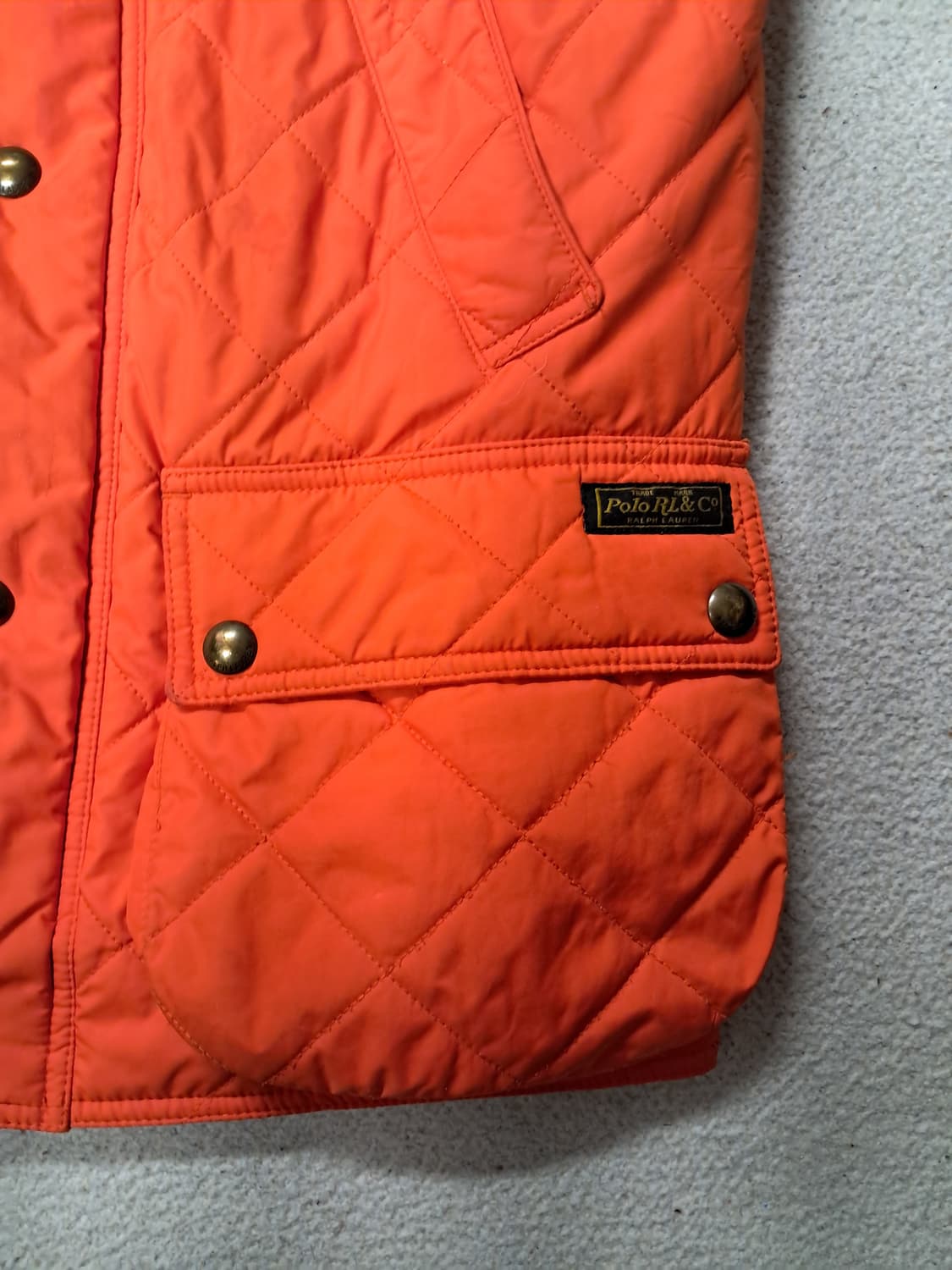 폴로 퀄팅조끼 상품이미지4