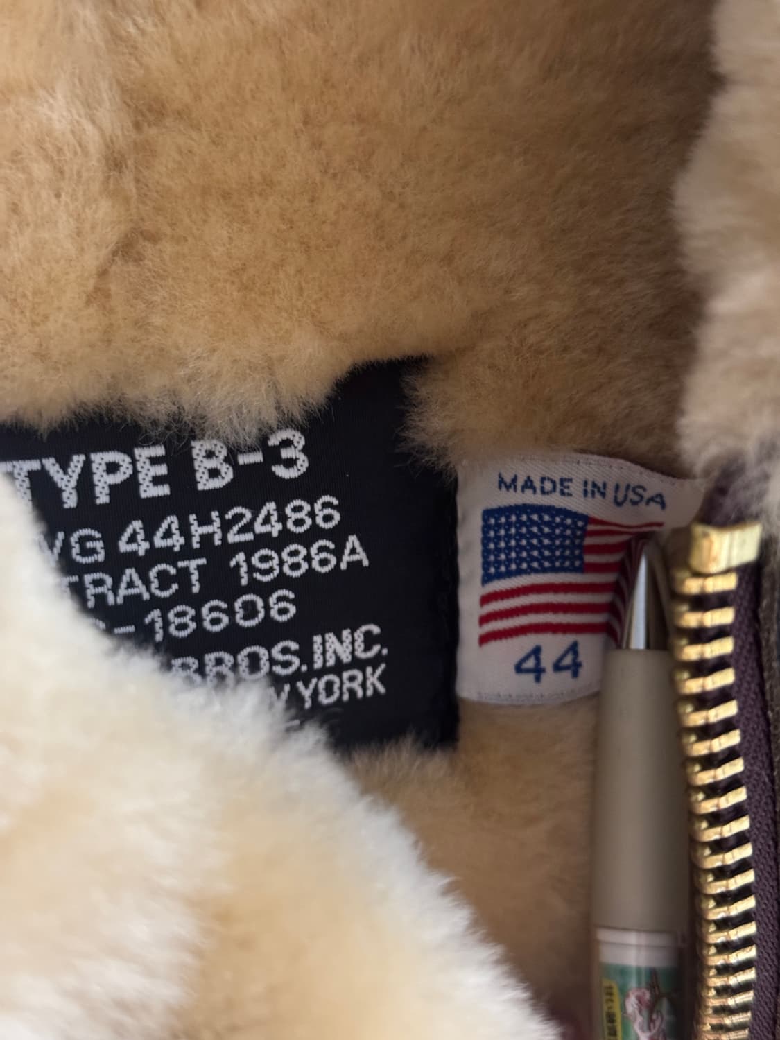 [44] schott 257S B-3 🇺🇸 상품이미지5