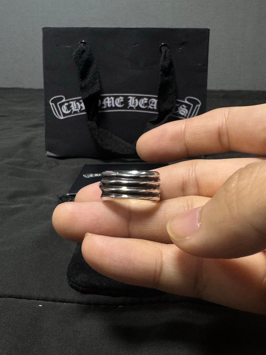 크롬하츠 대거링 파베 다이아몬드 (US5.5) 상품이미지5
