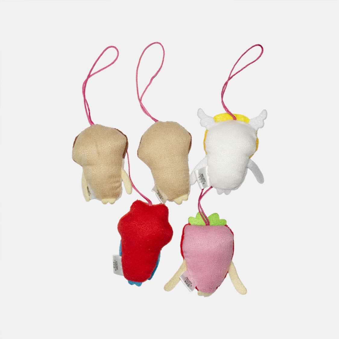 나메코 클리너 마스코트 스트랩 키링 인형 5종 상품이미지2