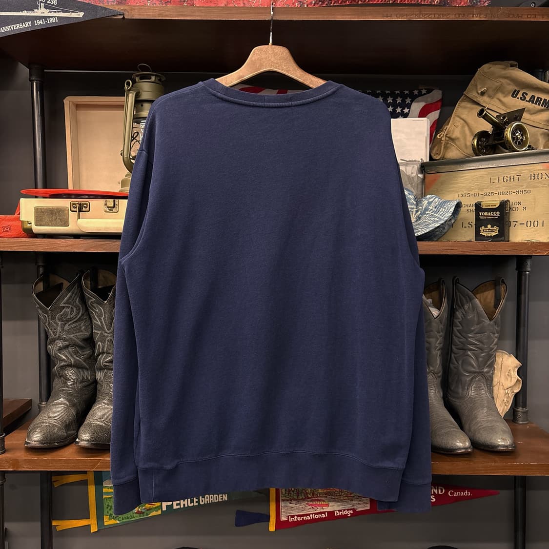 신형라벨 폴로 랄프로렌 캡틴 폴로베어 자수 스웻셔츠 V-인서트 N787 상품이미지2