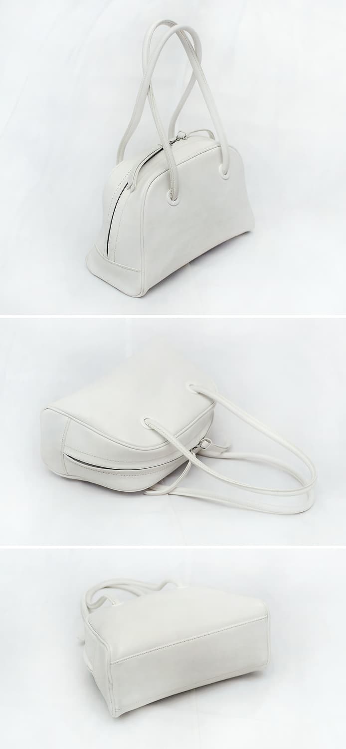 마리떼 프랑소와 저버 (M.F.G) 룬 레더 미니 볼링백 (토트.숄더) 상품이미지3