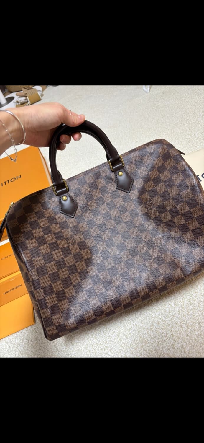 루이비통 스피디 35 다미에 에벤(내장칩 버전) 상품이미지1