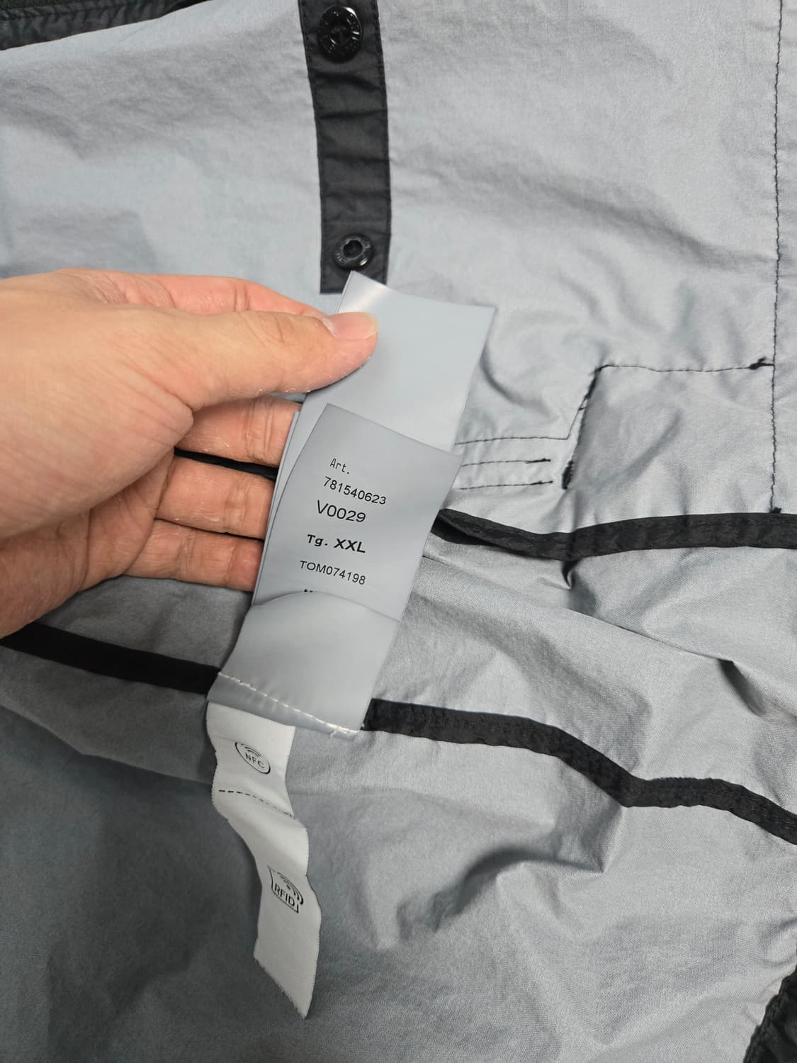 스톤아일랜드 바람막이 모자 탈부착 상품이미지3