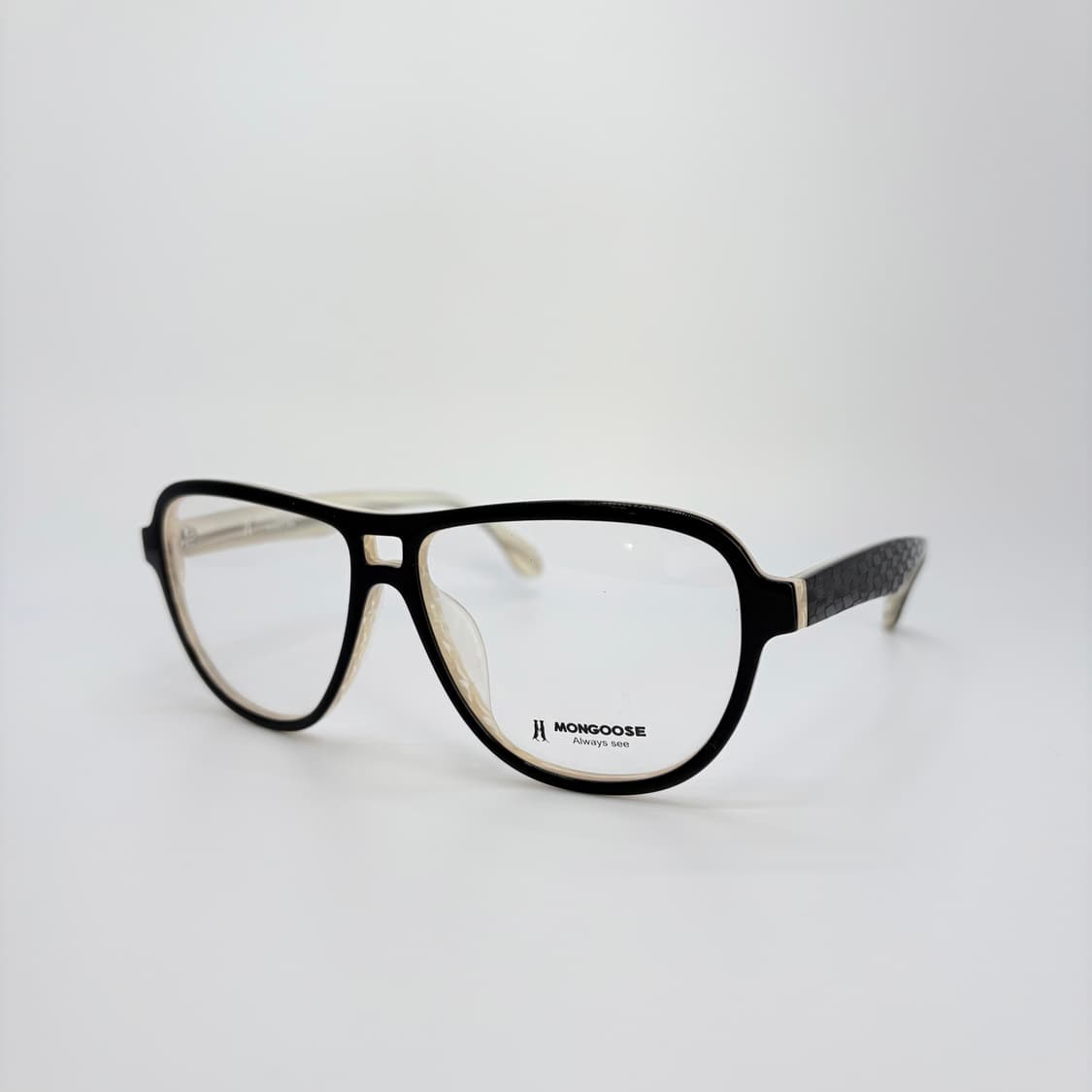 MONGOOSE 몽구스 투브릿지 뿔테 빈티지안경 상품이미지1