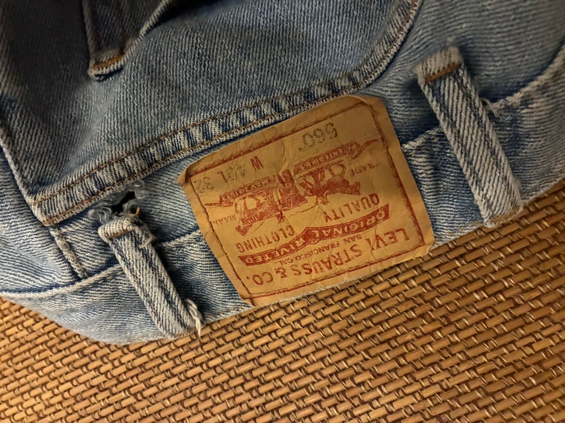 리바이스 데님 바지 560 40사이즈 상품이미지1