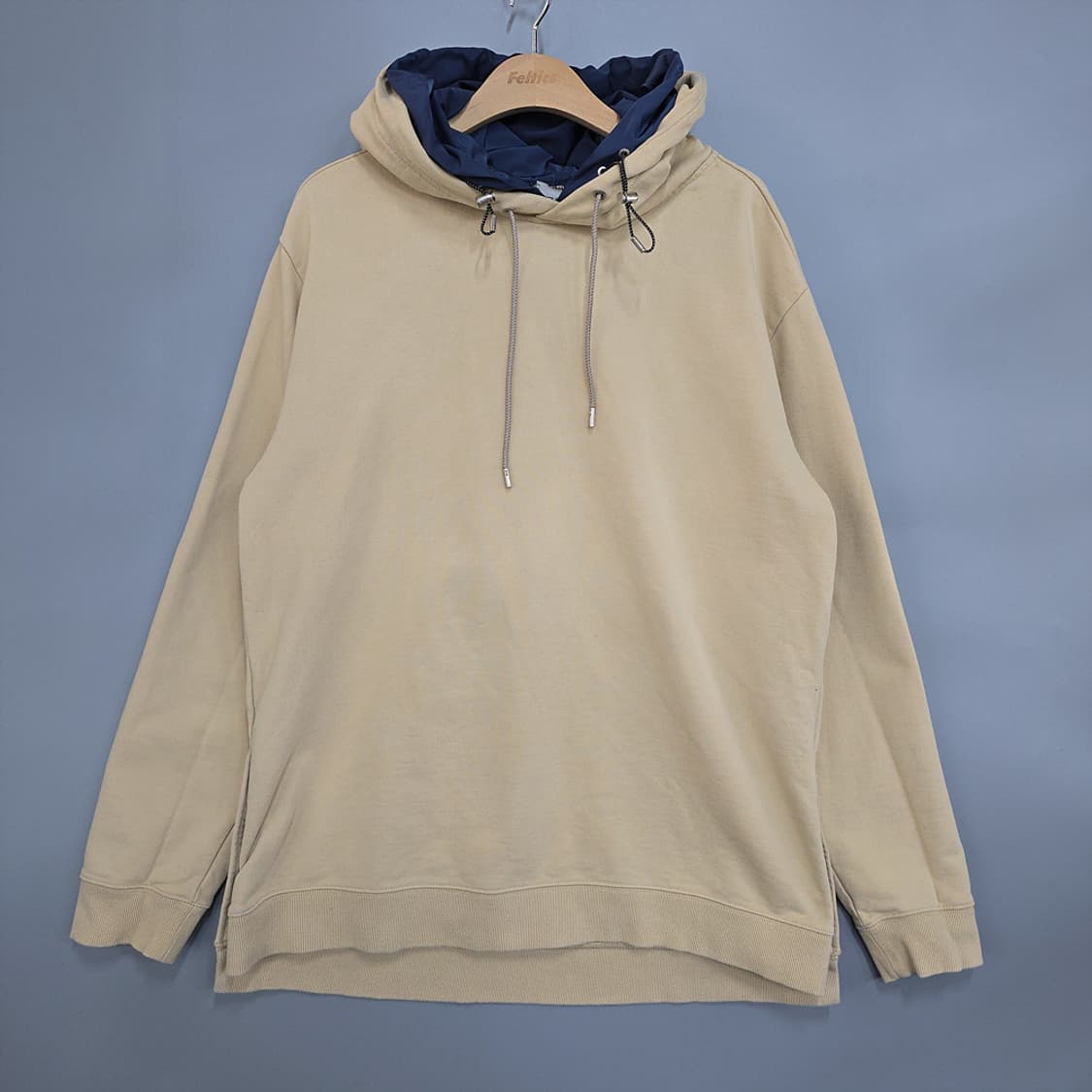 솔리드옴므(SOLID HOMME 후드 맨투맨 베이지 105 상품이미지1