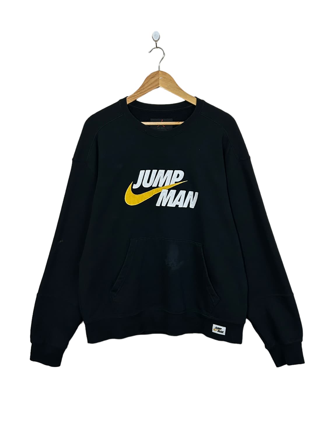 나이키 조던 블랙 로고 패치 포켓 맨투맨 XXL 상품이미지3
