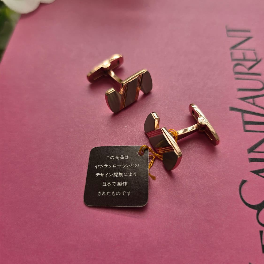 입생로랑 정품 명품 커프스 1.9cm  A+등급 J12
 상품이미지4