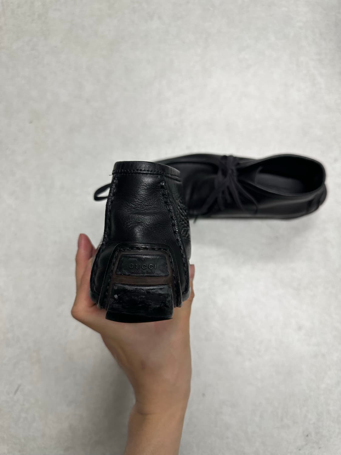 구찌 톰포드 레더 드라이빙 슈즈 상품이미지4