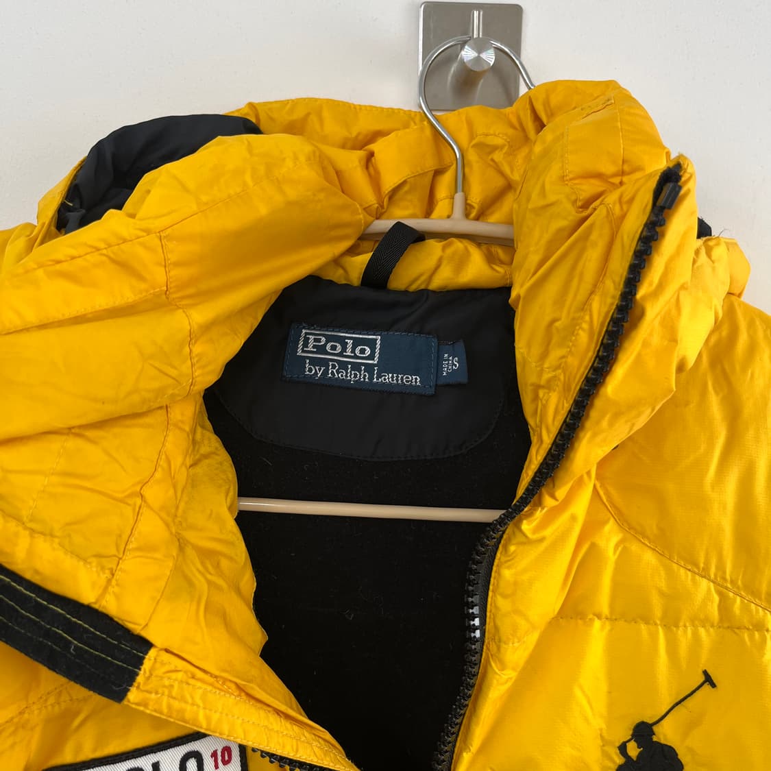 폴로 랄프로렌 빅포니 독일 옐로우 패딩 상품이미지9