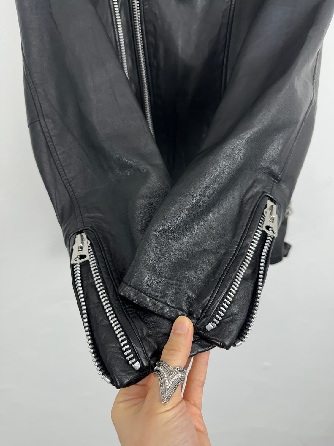 Nano Universe Asymmetric Double-Zip Lamb 상품이미지6