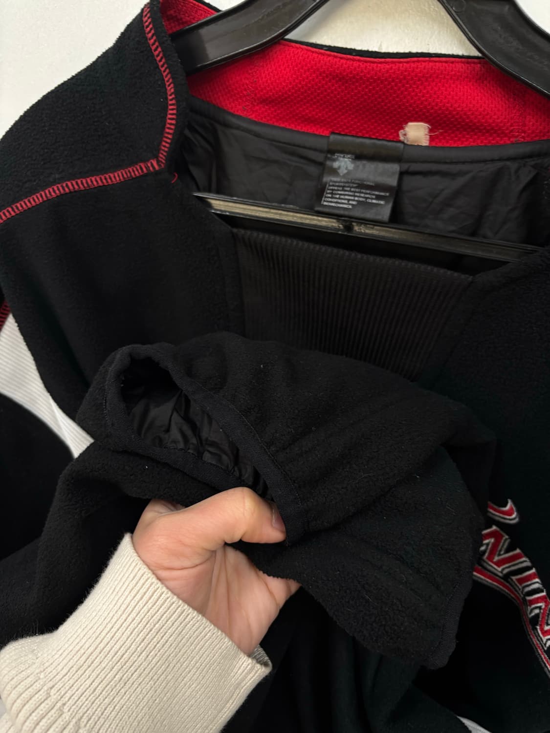 데상트 트윈스 후리스 웜업 상품이미지4