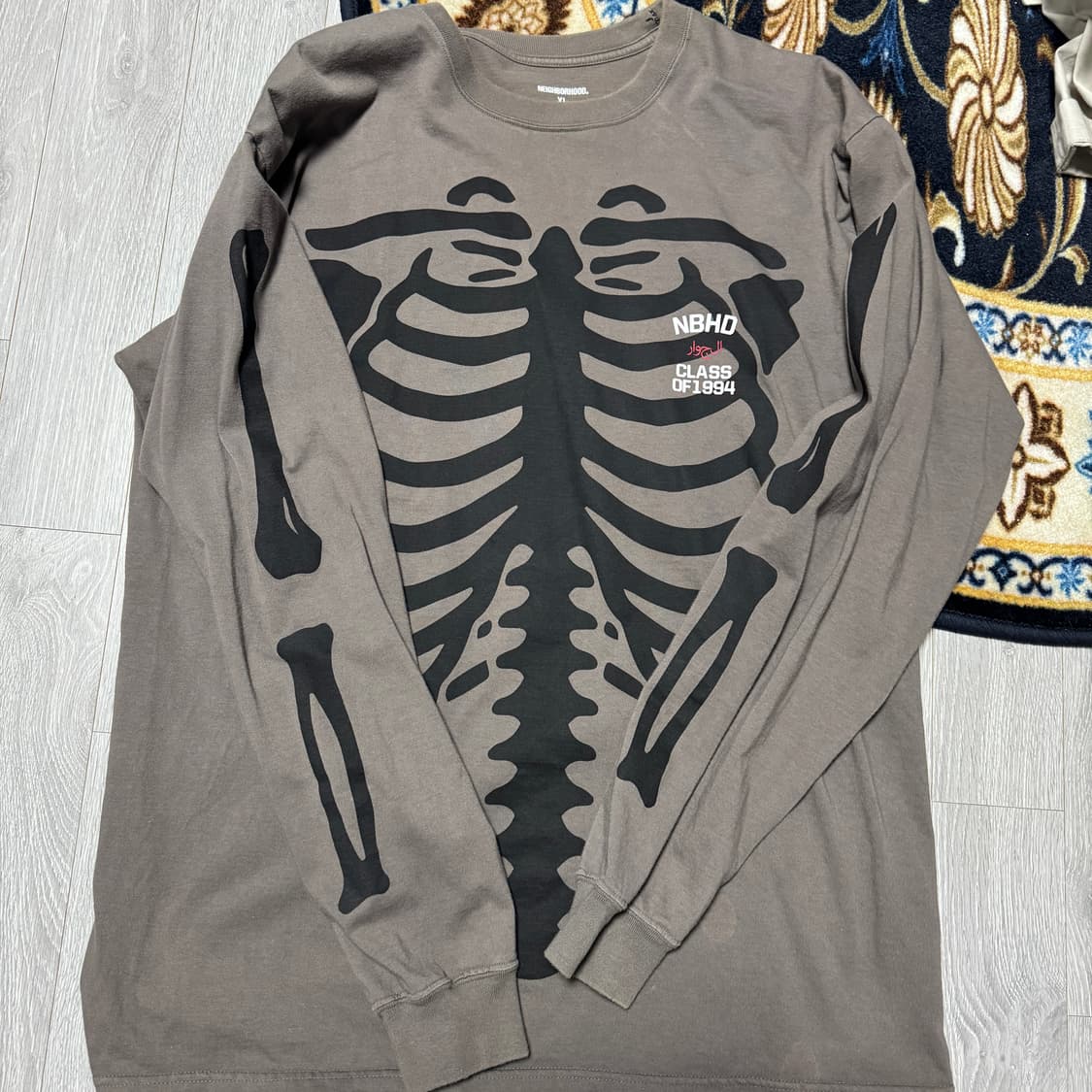 네이버후드 본 롱슬레이브 XL 상품이미지2