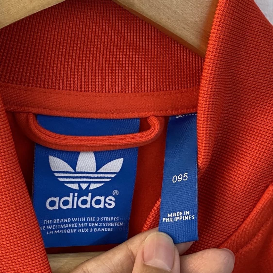 95] 아디다스 슈퍼스타 져지 레드 상품이미지3