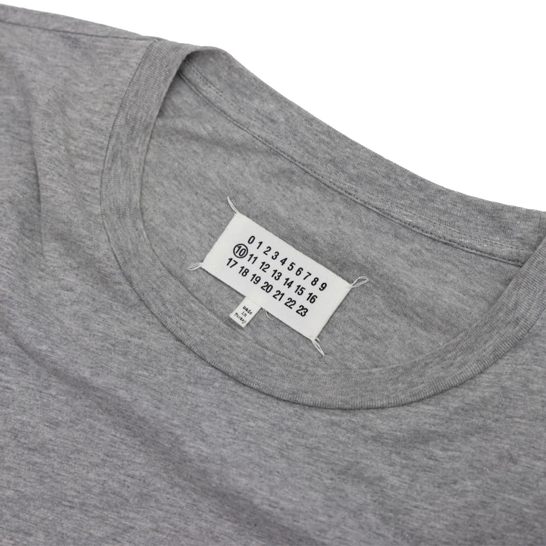 메종 마르지엘라 티셔츠 코튼 그레이  상품이미지2