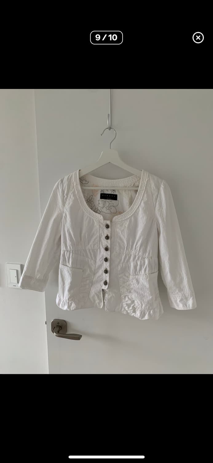 sisley 화이트 자켓 상품이미지2