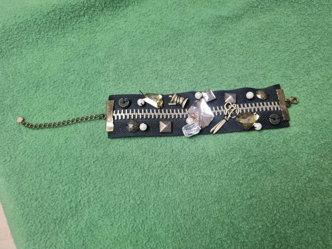 지퍼 스트랩 팔찌 상품이미지1