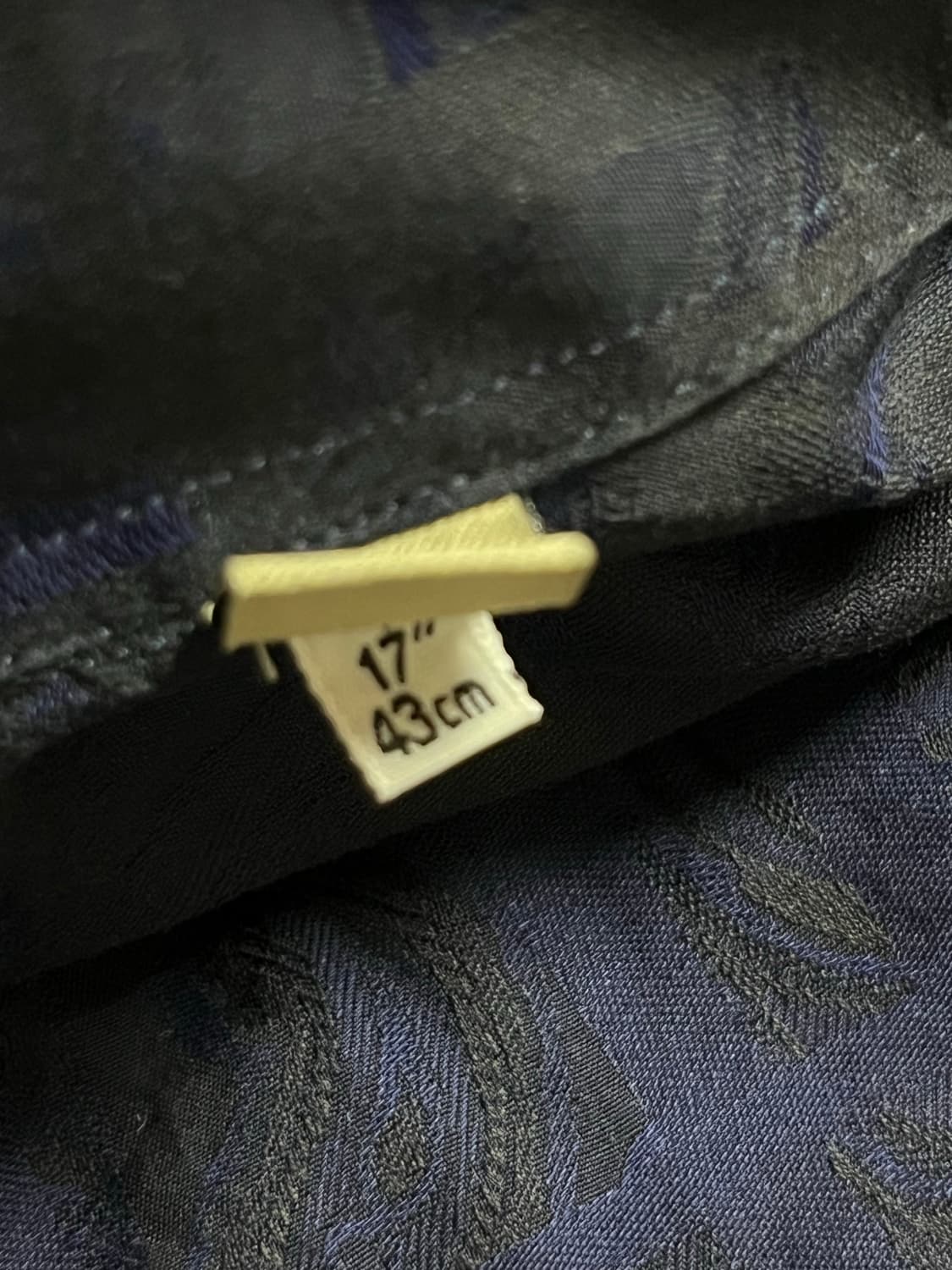 버버리 런던 네이비 패턴 셔츠 17 정품 상품이미지4