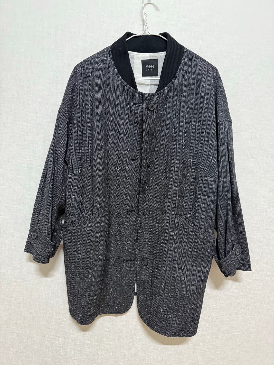 A+G 헤링본 자켓 상품이미지1